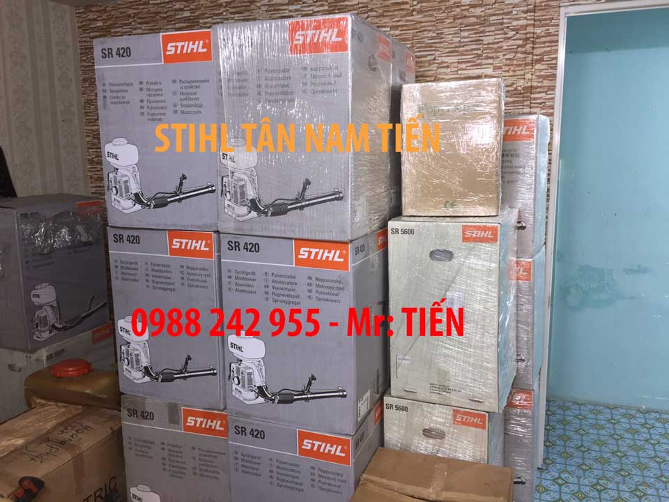 Máy phun thuốc Stihl SR420- Thiết bị Stihl chính hãng - Tân Nam Tiến HCM
